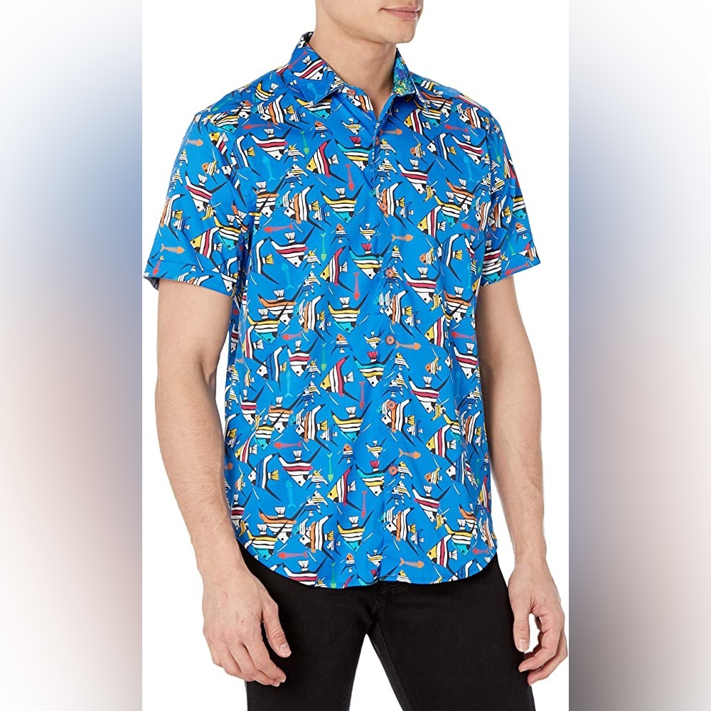 Robert Graham Gone Fishing S/S Woven